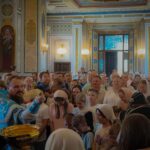 Воскресные богослужения в Александро-Невском кафедральном соборе в Неделю 12-ю по Пятидесятнице