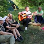 Божественная литургия в древнем храме с баптистерием  пещерном городище Тепе-Кермен