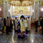 Всенощное бдение в  канун праздника Обрезания Господня в кафедральном Александро-Невском соборе г. Симферополя.