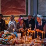 Богослужение в субботу 4-й седмицы Великого поста в кафедральном Александро-Невском соборе.