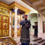 Литургия Преждеосвященных Даров в нижнем храме (во имя святителя Гурия, Архиепископа Таврического).