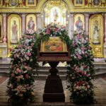 Всенощное бдение в кафедральном соборе святого благоверного князя Александра Невского  в канун праздника Святой Троицы (Пятидесятницы)