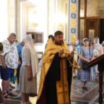 Всенощное бдение в кафедральном Александро-Невском соборе г. Симферополя в канун дня памяти славных и всехвальных первоверховных апостолов Петра и Павла.