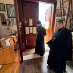 Благочинный Симферопольского городского церковного округа  посетил храм-памятник святой равноапостольной Марии Магдалины расположен на Симферопольском братском кладбище русских воинов, павших во время Крымской войны 1853–1856 гг