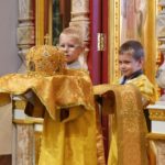 Епископ Ялтинский Нестор совершил Божественную литургию в кафедральном Александро-Невском соборе г. Симферополя в Неделю 18-ю по Пятидесятнице.