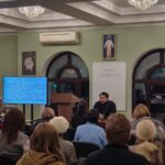 В Просветительском центре святителя Гурия Таврического при Александро-Невском кафедральном соборе   прошли занятия с учащимися библейско-богословских курсов