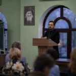 В Просветительском центре святителя Гурия Таврического при Александро-Невском кафедральном соборе прошли очередные занятия с учащимися библейско-богословских курсов