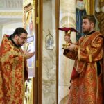 БОЖЕСТВЕННАЯ ЛИТУРГИЯ В ДЕНЬ ПАМЯТИ СВЯЩЕННОМУЧЕНИКА ПОРФИРИЯ, ЕПИСКОПА СИМФЕРОПОЛЬСКОГО В КАФЕДРАЛЬНОМ АЛЕКСАНДРО-НЕВСКОМ СОБОРЕ Г. СИМФЕРОПОЛЯ.