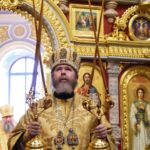 Митрополит Симферопольский и Крымский Тихон возглавил Божественную литургию в кафедральном Александро-Невском соборе г. Симферополя в день памяти Корсунской иконы Божией Материй.