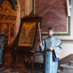 Утреня с чином Погребения Плащаницы Пресвятой Богородицы в кафедральном соборе святого благоверного князя Александра Невского г. Симферополя.