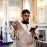 В КАНУН ПРАЗДНИКА ПРЕОБРАЖЕНИЯ ГОСПОДНЯ ЕПИСКОП БАХЧИСАРАЙСКИЙ КАЛЛИНИК СОВЕРШИЛ ВСЕНОЩНОЕ БДЕНИЕ  В КАФЕДРАЛЬНОМ АЛЕКСАНДРО-НЕВСКОМ СОБОРЕ Г. СИМФЕРОПОЛЯ