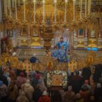 Праздничные богослужения в Александро-Невском кафедральном соборе в праздник Покрова Пресвятой Владычицы нашей Богородицы и Приснодевы Марии